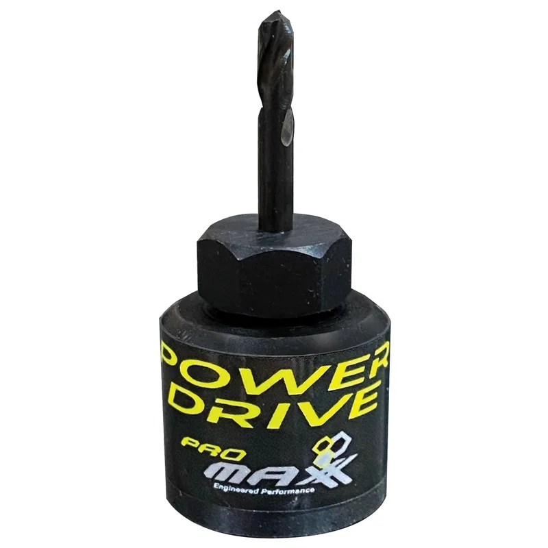 1/4 Inch Drive Ratchet to Drill Socket Threaded Bit Adapter Reaches Tight Spots - PowerDrive