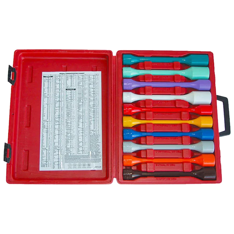 10-Piece Wheel Torque Socket Master Kit For 1/2 Inch Drive Impact Wrench - LT1510