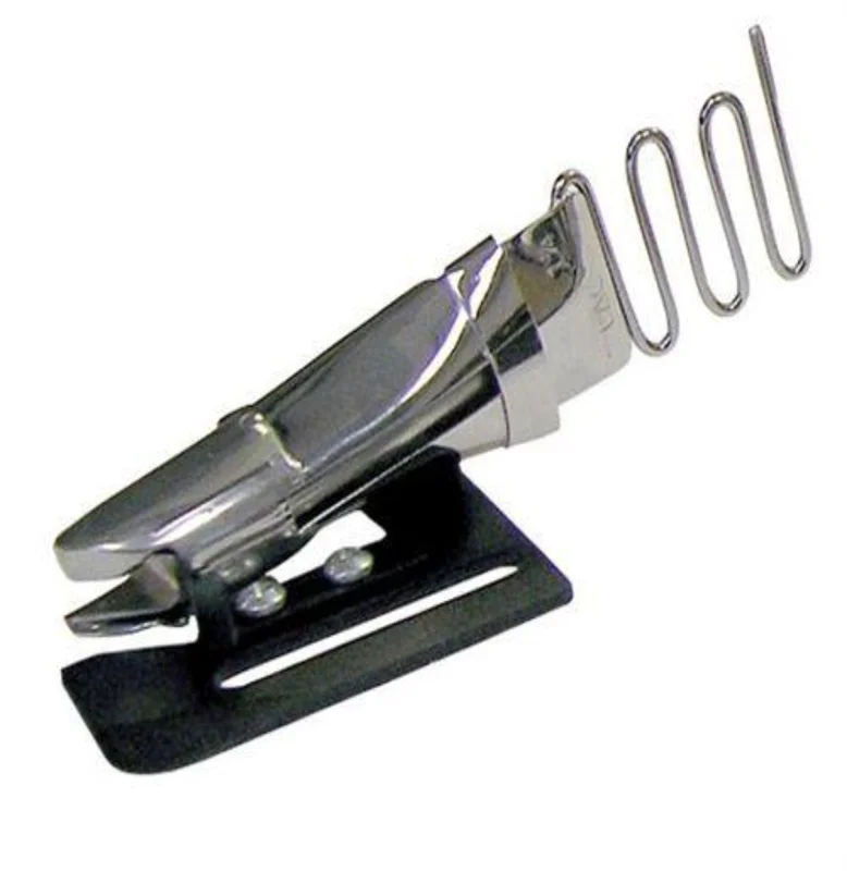 126-D Binding Folder for  Serge & tape  1-1/4" Raw Edge