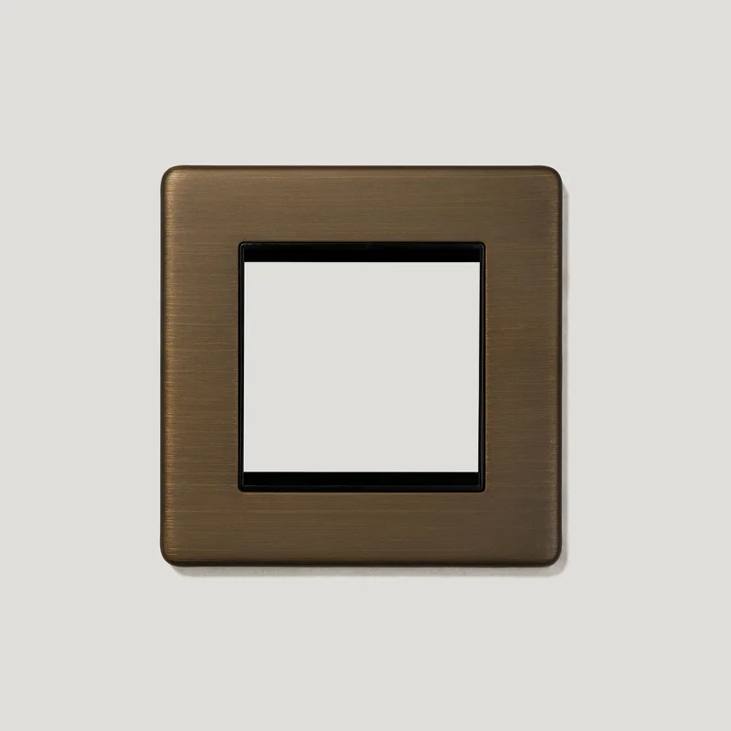 1G Euro Plate - Antique Brass
