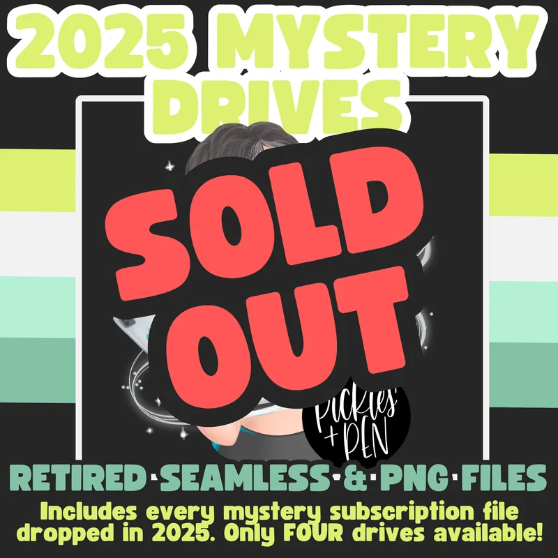 2025 Mystery Subscription File Drives (ALL SMLSS & PNG) - [ONLY 4 AVAILABLE]