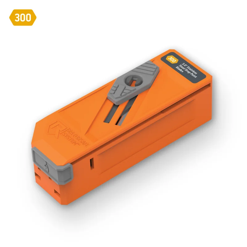 3.0" DROP POINT BLADE DISPENSER | 12 BLADES