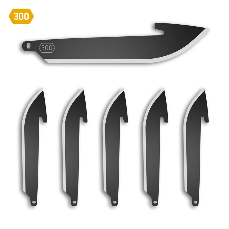 3.0" DROP POINT BLADES | 6-PACK