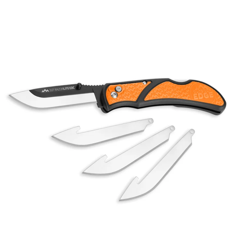 3.0" RazorEDC Lite Blaze Orange