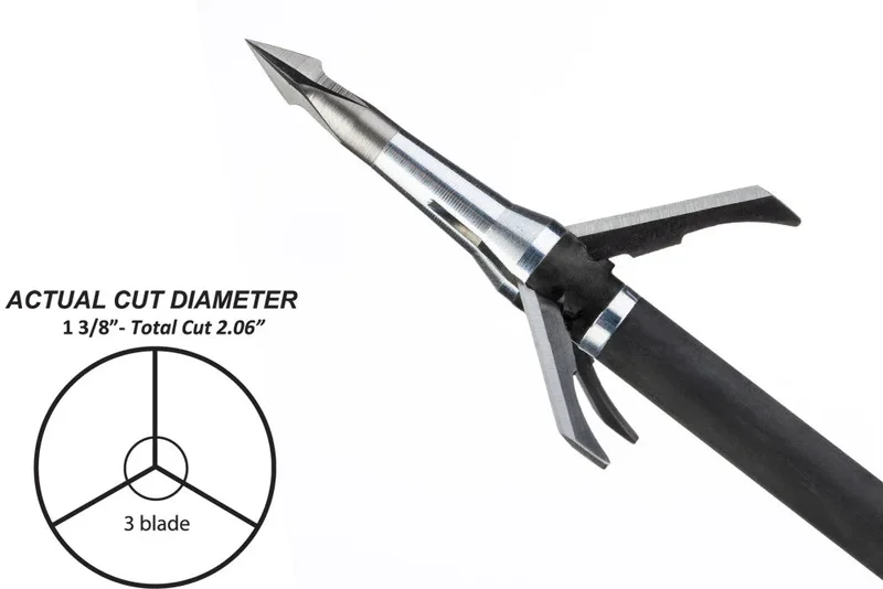 3-BLADE PRO SERIES MECHANICAL BROADHEADS