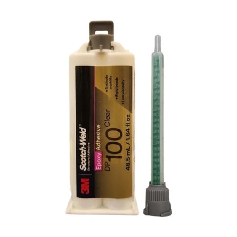3M Scotch-Weld DP100 Clear 3-5 Minute Fast Set Epoxy Medium Viscosity