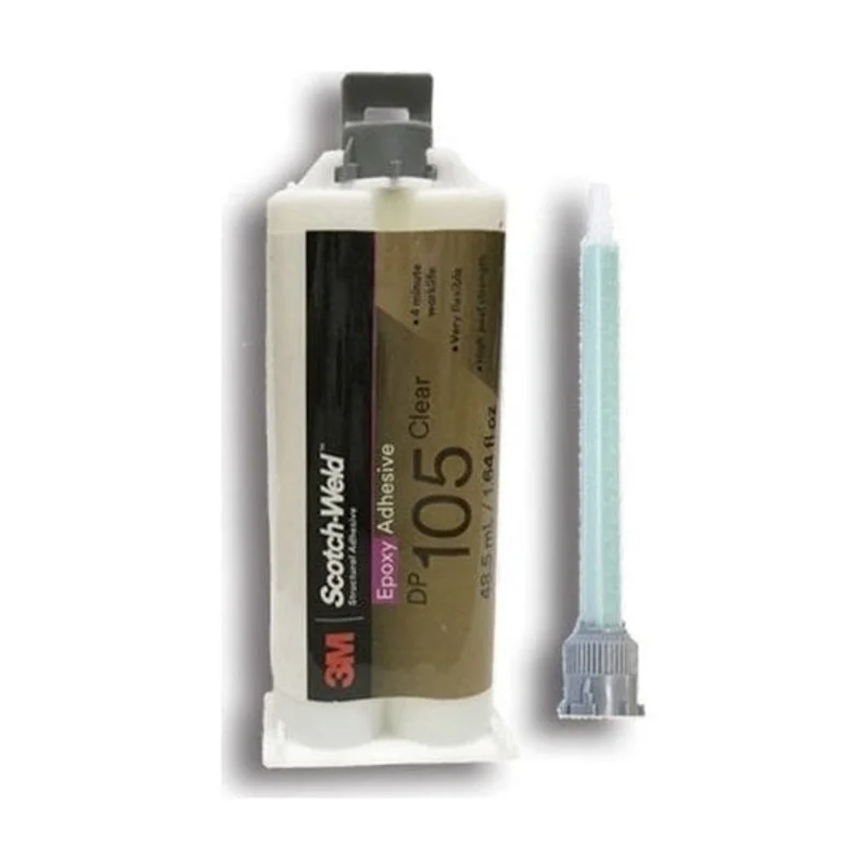 3M Scotch-Weld DP105 Clear - 4 Minute Extra-Flexible Fast Set Epoxy