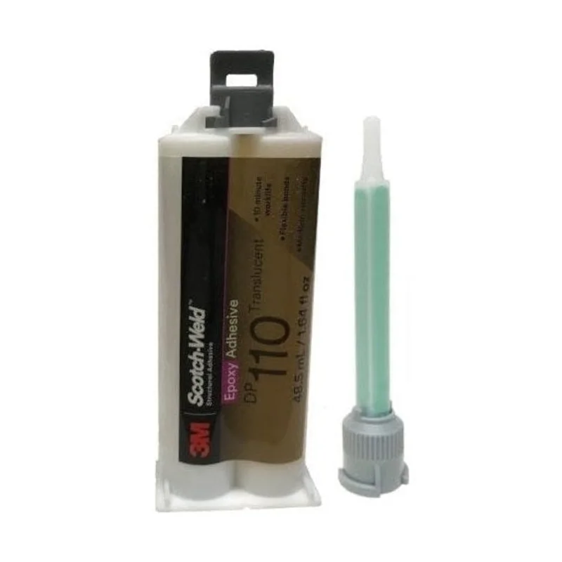 3M Scotch-Weld DP110 Flexible Temp Resistant 20-Minute Set Plastic & Metal Epoxy