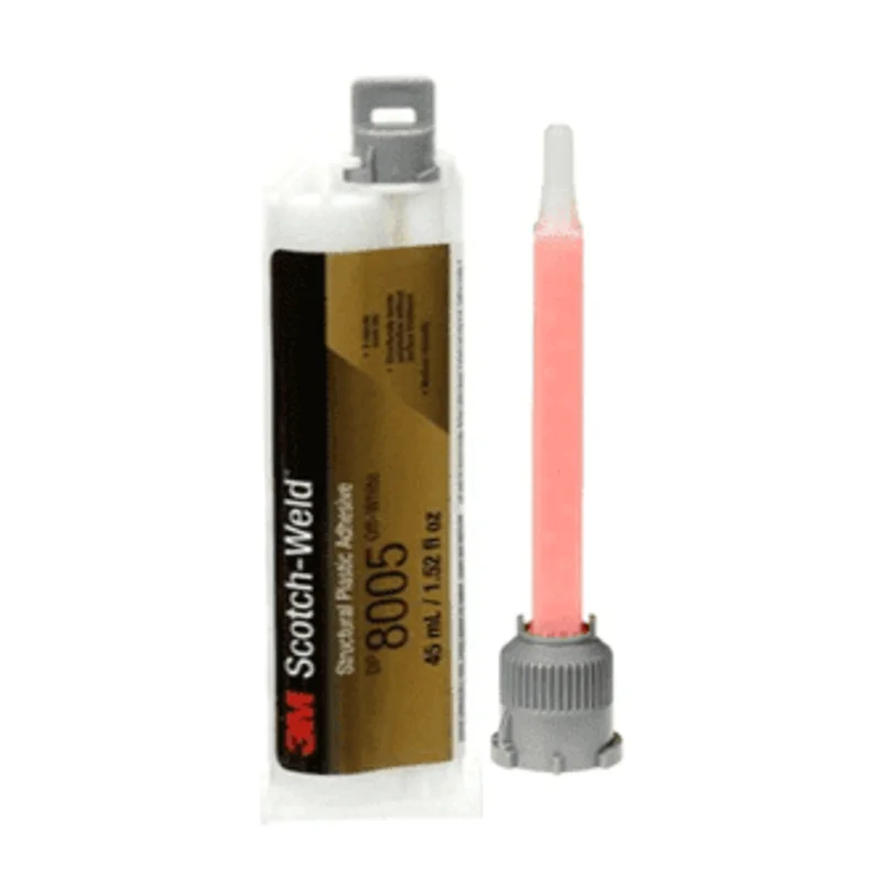 3M Scotch-Weld DP8005 Off-White Glue for Polyethylene PE, Polypropylene PP, and TPO Soft Rubbery Plastics (PE, HDPE, LDPE, PP, PPCO, PPHO)