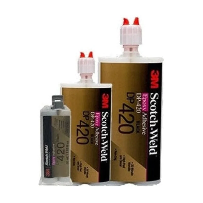 3M ScotchWeld DP420 Black 20-Minute Toughened Epoxy Adhesive