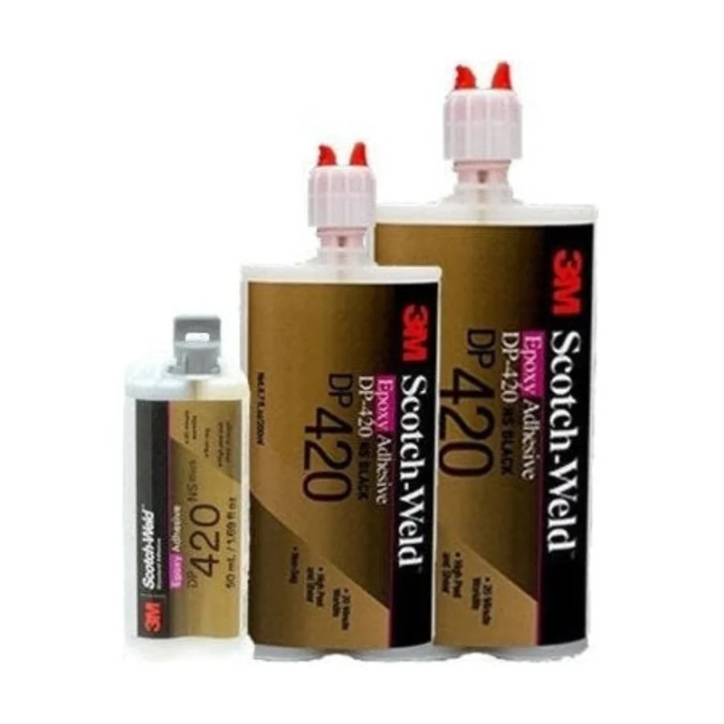 3M ScotchWeld DP420 NS (NonSag) Black 20-Minute Toughened Epoxy Adhesive