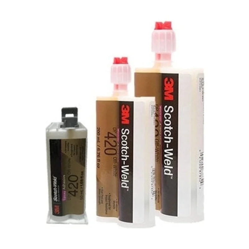 3M ScotchWeld DP420 Off-White 20-Minute Toughened Epoxy Adhesive