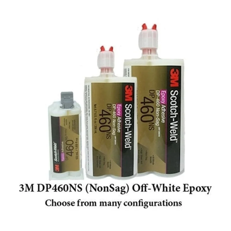 3M ScotchWeld DP460NS (NonSag) Off-White 60-Minute Toughened Epoxy Adhesive