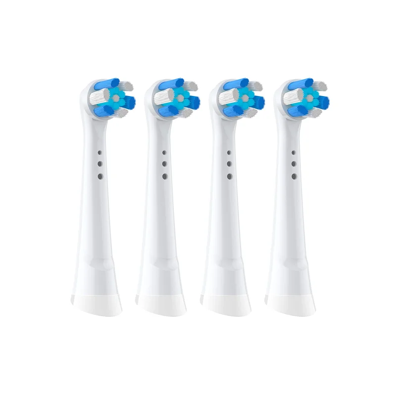 4-Pack Replacement Brush Heads Compatible with Oral-B iO Series 210