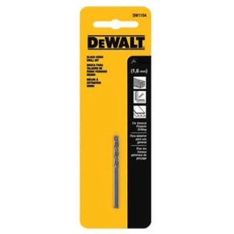 5/64-In. Black Oxide Drill Bits, 2-Pk.