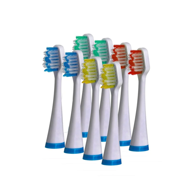 8 Pack Brush Heads Replacement (S400/S420/S430/S450/S620/S625) BLACK