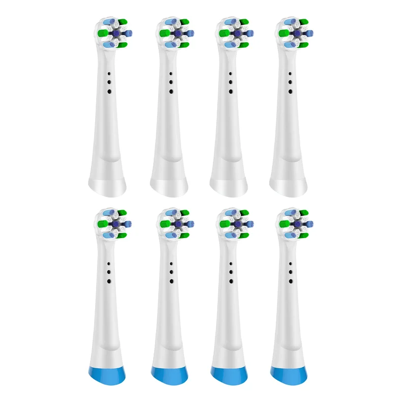 8-Pack Replacement Brush Heads Compatible with Oral-B iO Series 210
