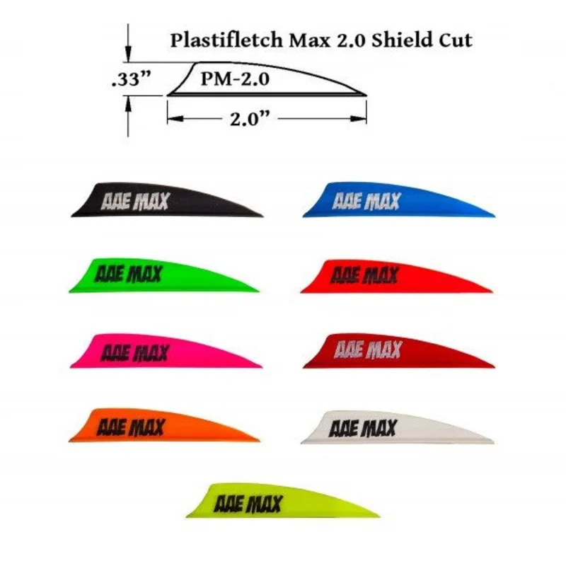 AAE MAX 2.0 VANES (50 pk) Black