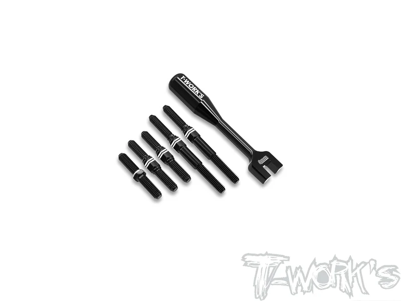 ABB-MS1.0 Alum.7075-T6 Black Coating Turnbuckle Set ( For Yokomo MS1.0 )