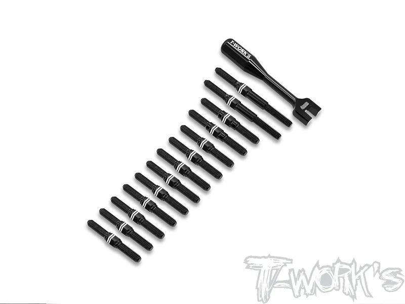 ABB-X4'25 Alum.7075-T6 Black Coating Turnbuckle Set ( For Xray X4'25)