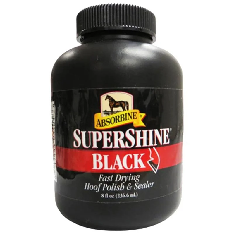 Absorbine SuperShine Hoof Polish Black