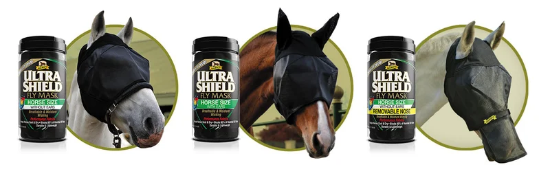 Absorbine UltraShield Fly Mask With Ears