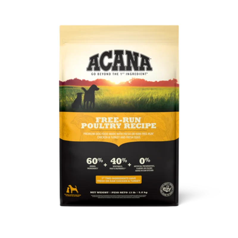 ACANA Grain Free Free-Run Poultry Recipe Dry Dog Food