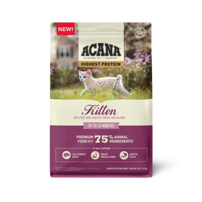 ACANA Highest Protein Dry Cat Food for Kittens