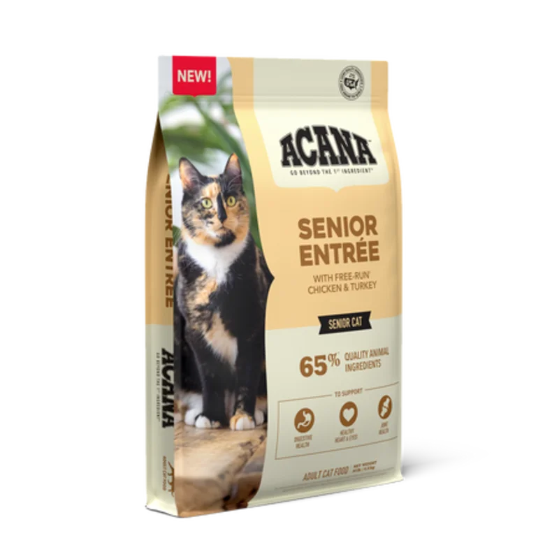 ACANA Senior Entre Free-Run Chicken & Turkey Dry Cat Food