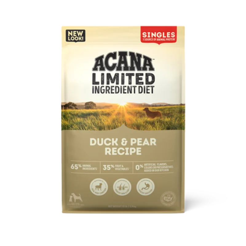 ACANA Singles Limited Ingredient Dry Dog Food Duck & Pear Recipe