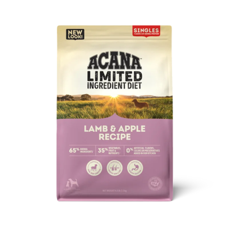 ACANA Singles Limited Ingredient Lamb & Apple Recipe Dry Dog Food