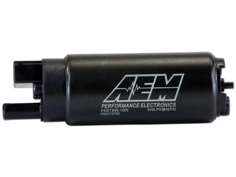 AEM 340LPH In Tank Fuel Pump (Offset Inlet)