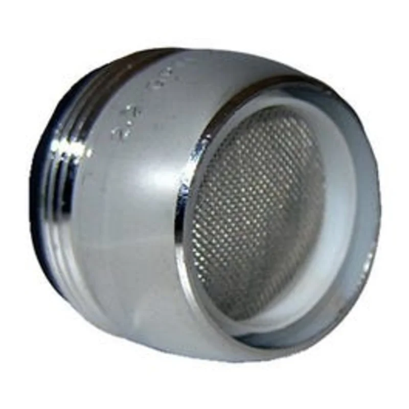 Aerator, Chrome-Plated Brass, 13/16 x 27-In. Male Thread