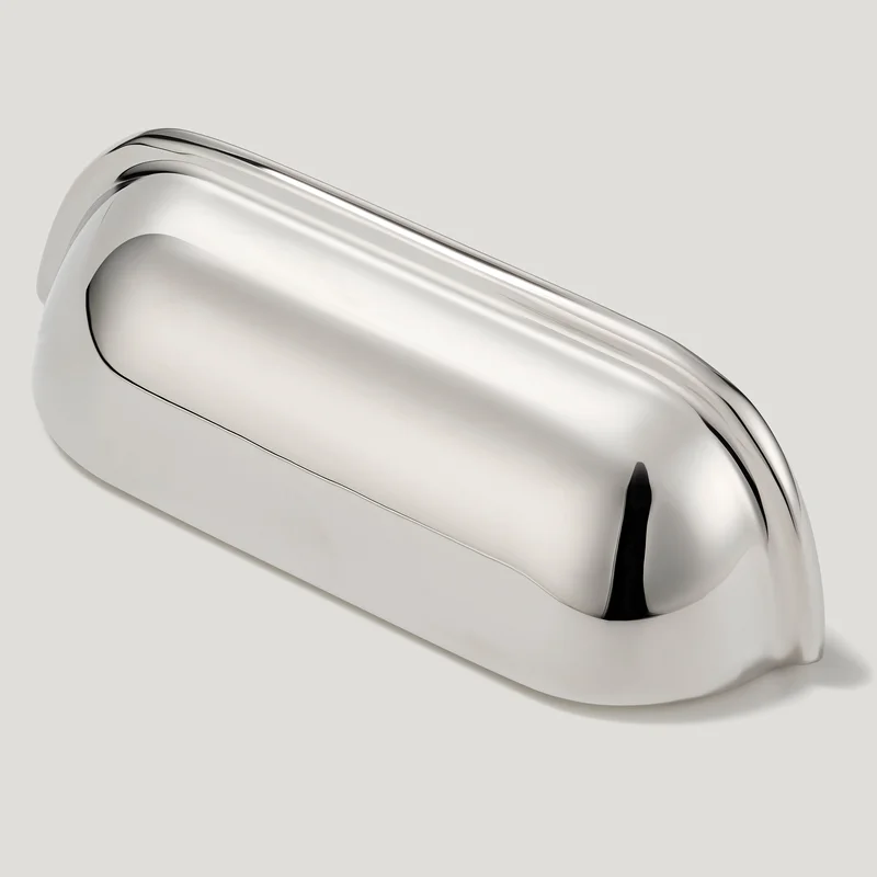ALBANY Cup Pull - Polished Nickel