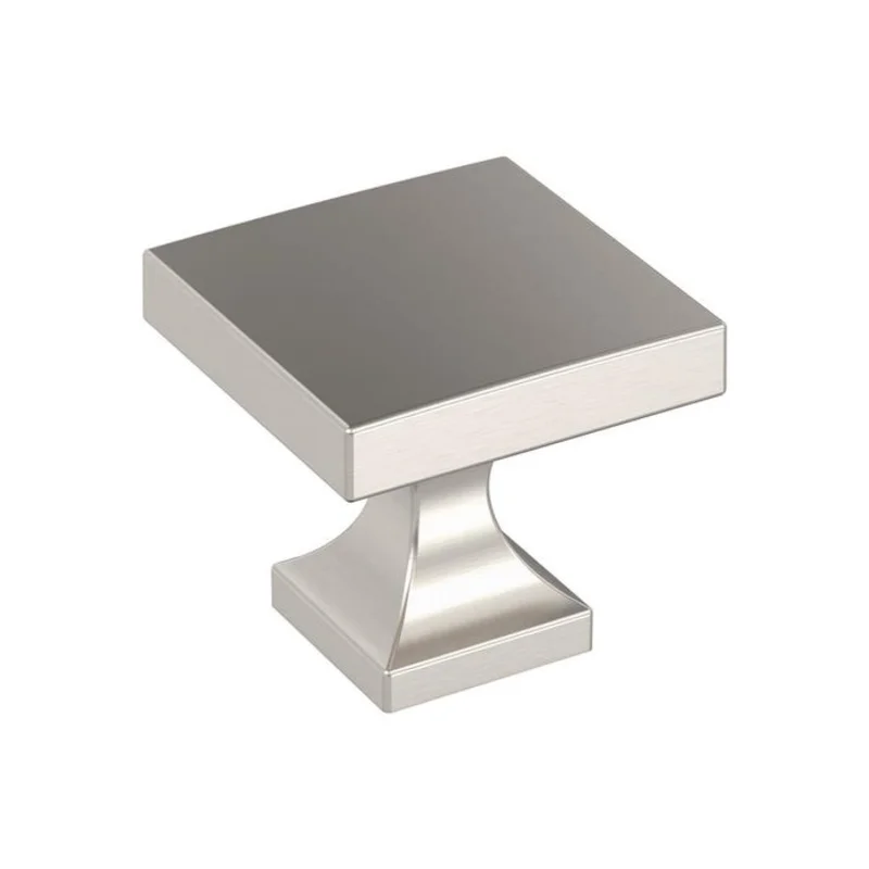 Amerock BP37024G10 Pedestal Collection Knob Satin Nickel