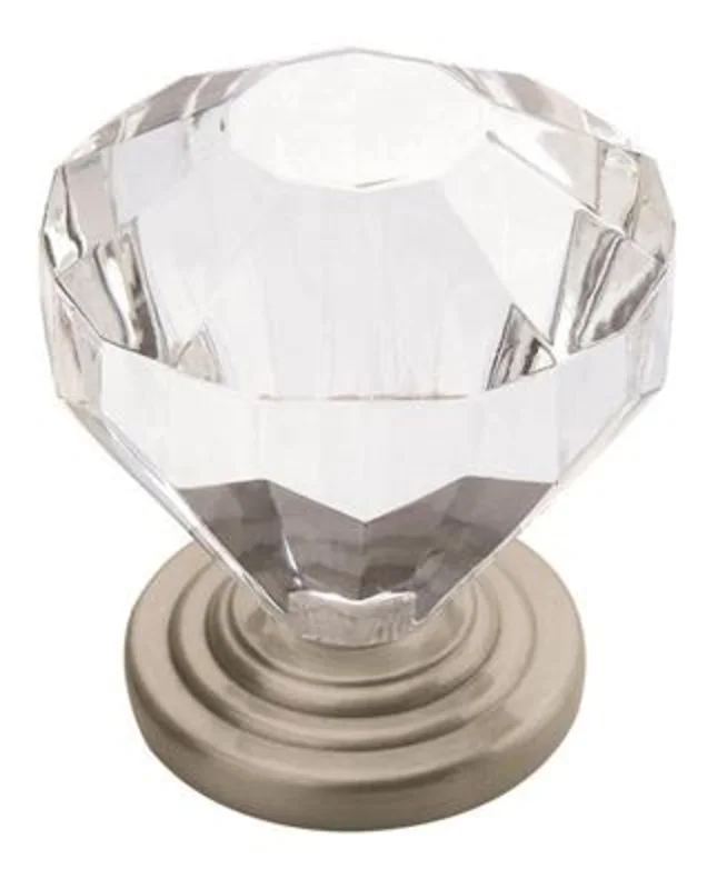 Amerock Traditional Classics Cabinet Knob Satin Nickel