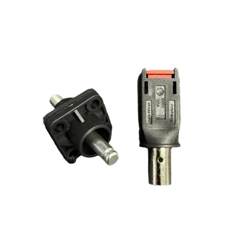 Amphenol Radlok 4AWG Black Bulkhead Kit