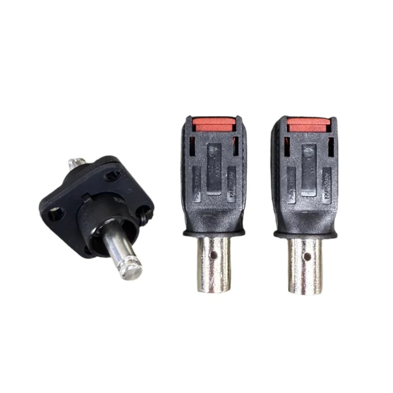 Amphenol Radlok 4AWG Black QR Bulkhead Kit