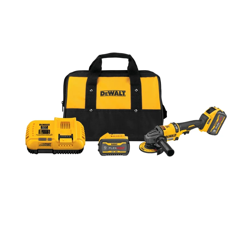 Angle Grinder 4-1/2" - 6" FlexVolt 60V W/2 Battery Dewalt