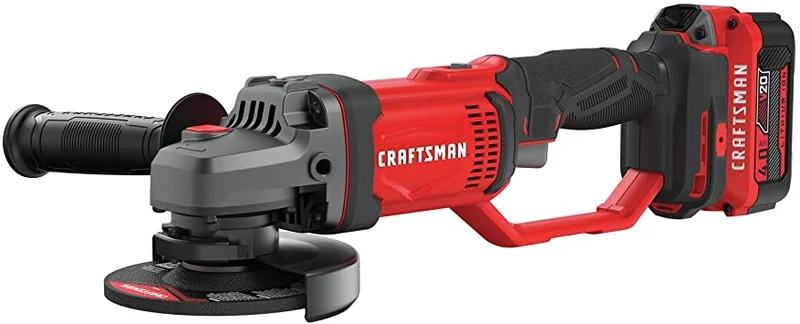 Angle Grinder 4-1/2" V20 W/Battery 4.0AH Craftsman