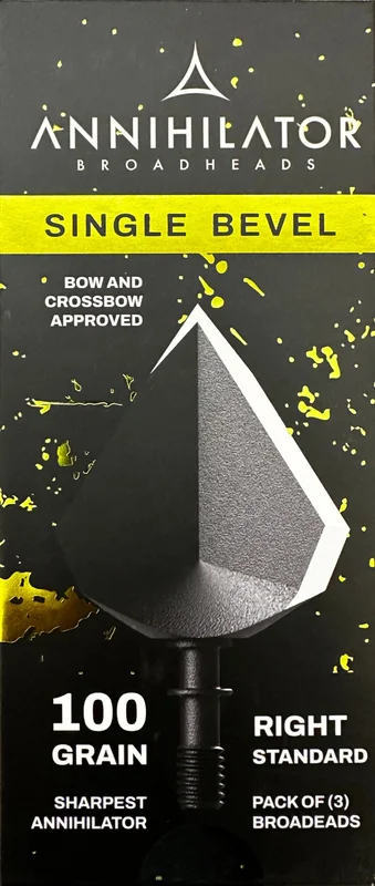 ANNIHILATOR SINGLE BEVEL BROADHEADS