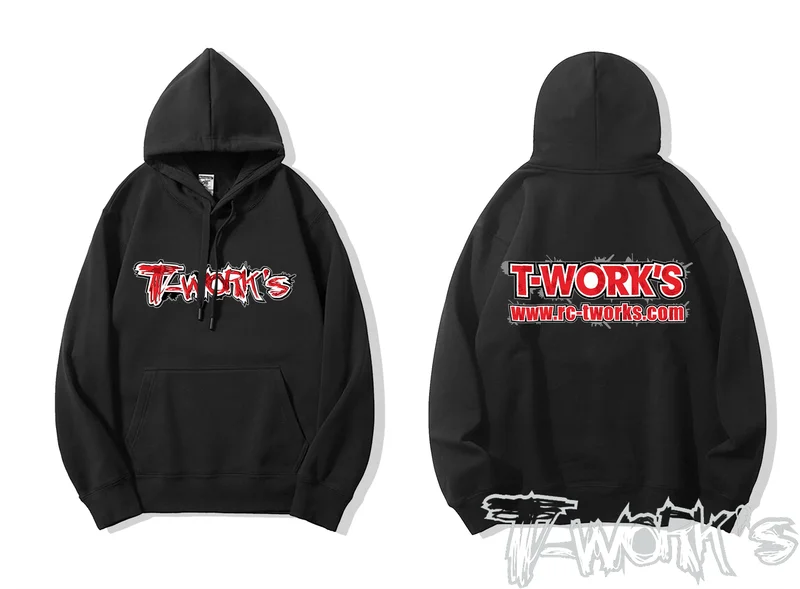 AP-007-B T-Work's Team Hooded Sweater Black Color 2023