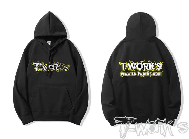 AP-007-C T-Work's Team Hooded Sweater Black Color 2023