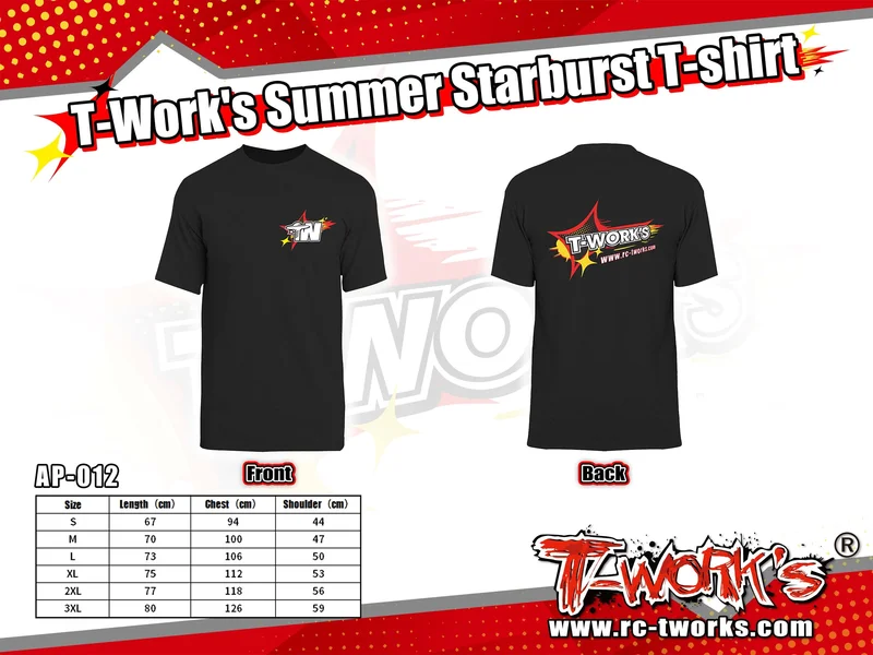 AP-012 T-Work's Summer Starburst T-shirt