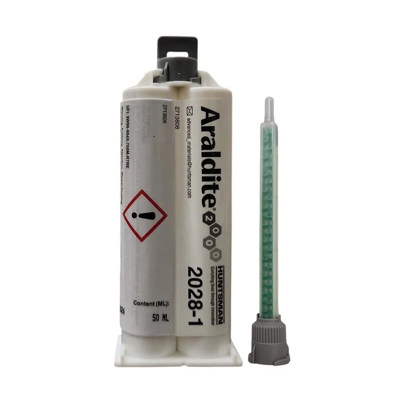 Araldite 2028-1 UV Stable Fast Setting Transparent Polyurethane (PUR) adhesive - Variety of Packaging Sizes