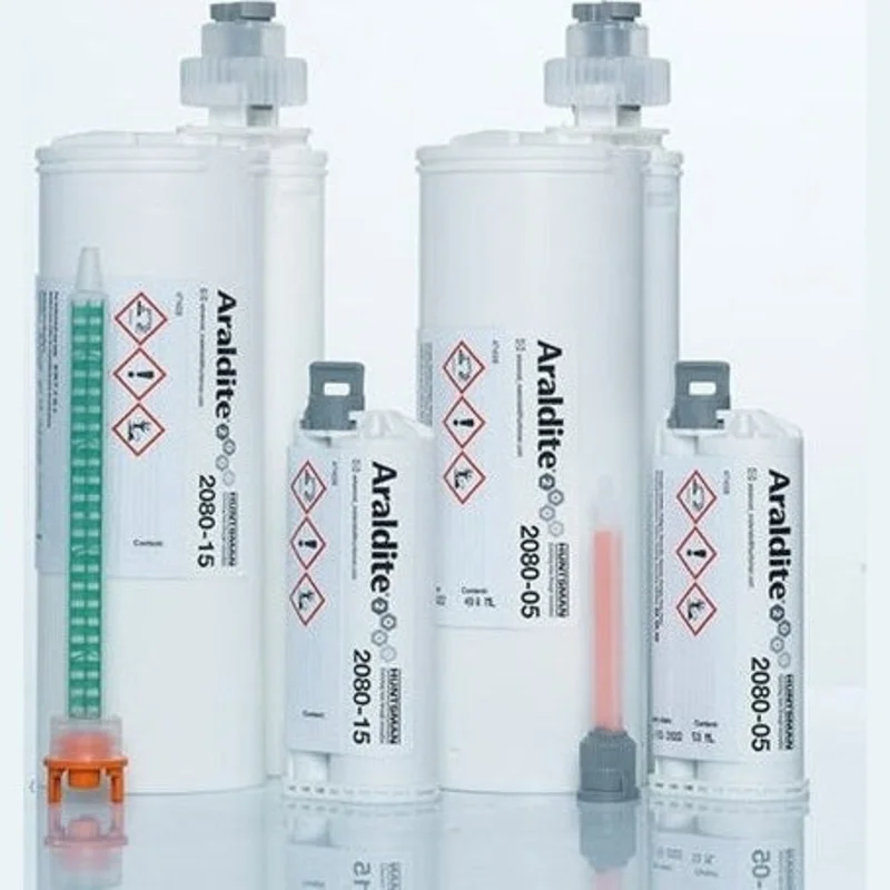 Araldite 2080-05 & 2080-15 : Low-Odor Non-Flamable Toughened Weathering & Aging Resistant Flexible 5 & 15-minute Acrylic (MMA) Adhesive