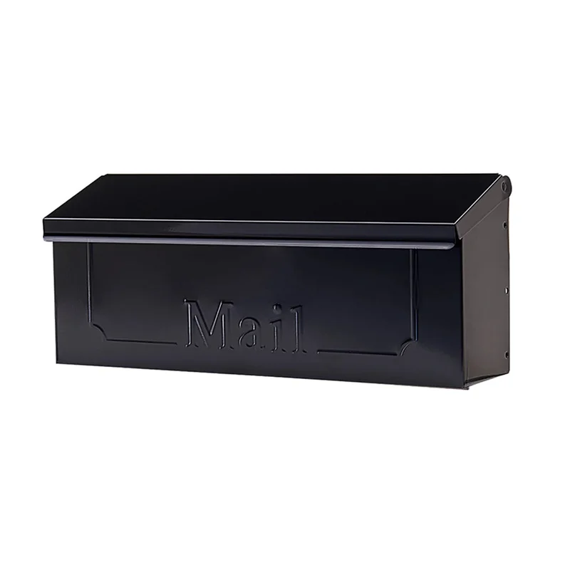 Architectural Mailboxes Townhouse Wall Mount Mailbox Black