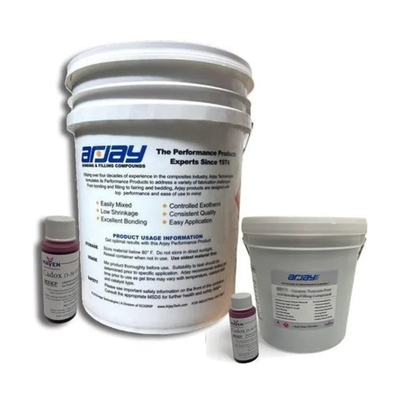 Arjay 2011-2012 Polyester Medium Weight Bonding Compound for Manufacturing Boats & Ships, Navy Ships, Bulk Vessels, LPG/LNG Tanks, Power Boats, Recreationa Boats