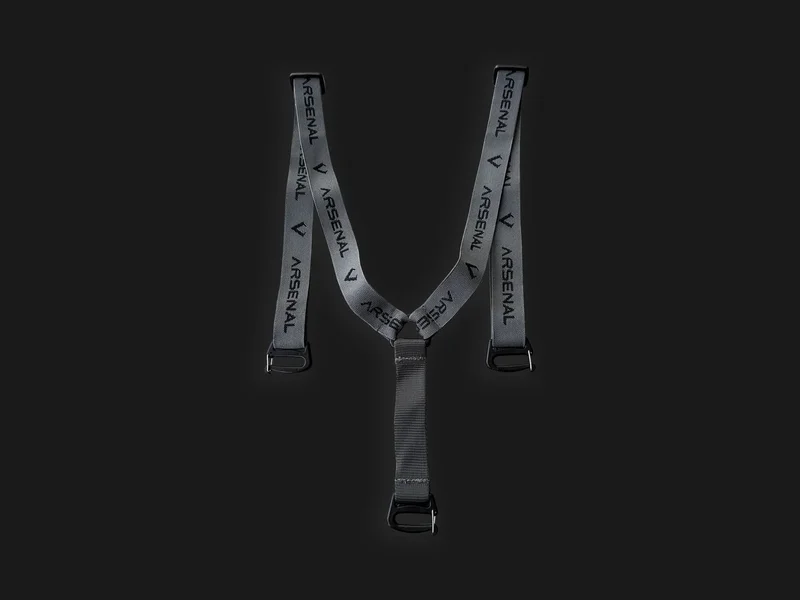 Arsenal STRETCH SADDLE SUSPENDERS