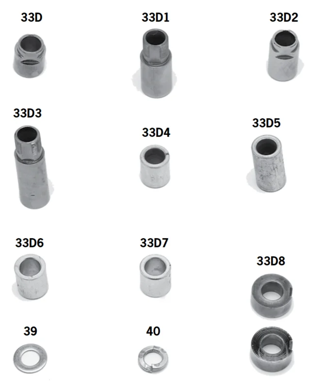 Axle Spacers And Hardware For Paughco Axles